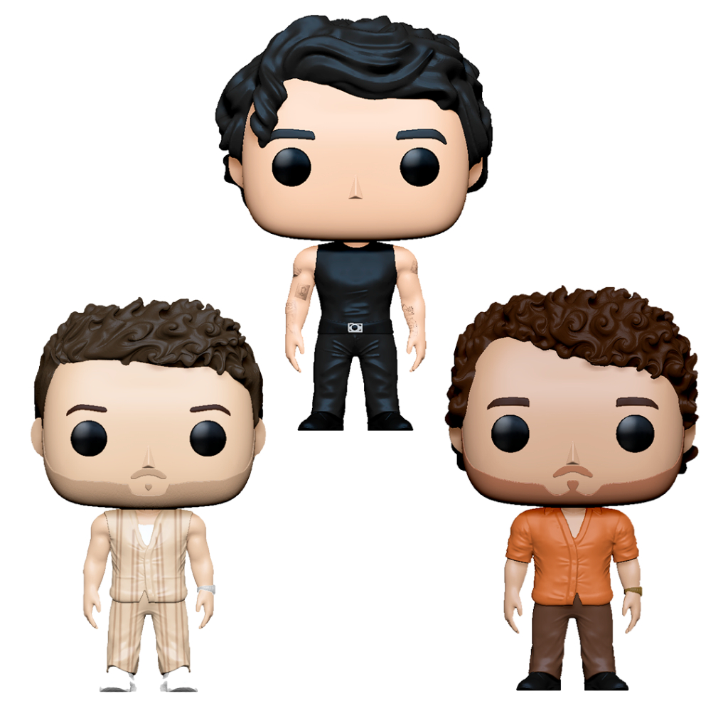 Jonas Brothers BR Nick Jonas Joe Jonas Kevin Jonas Escultura