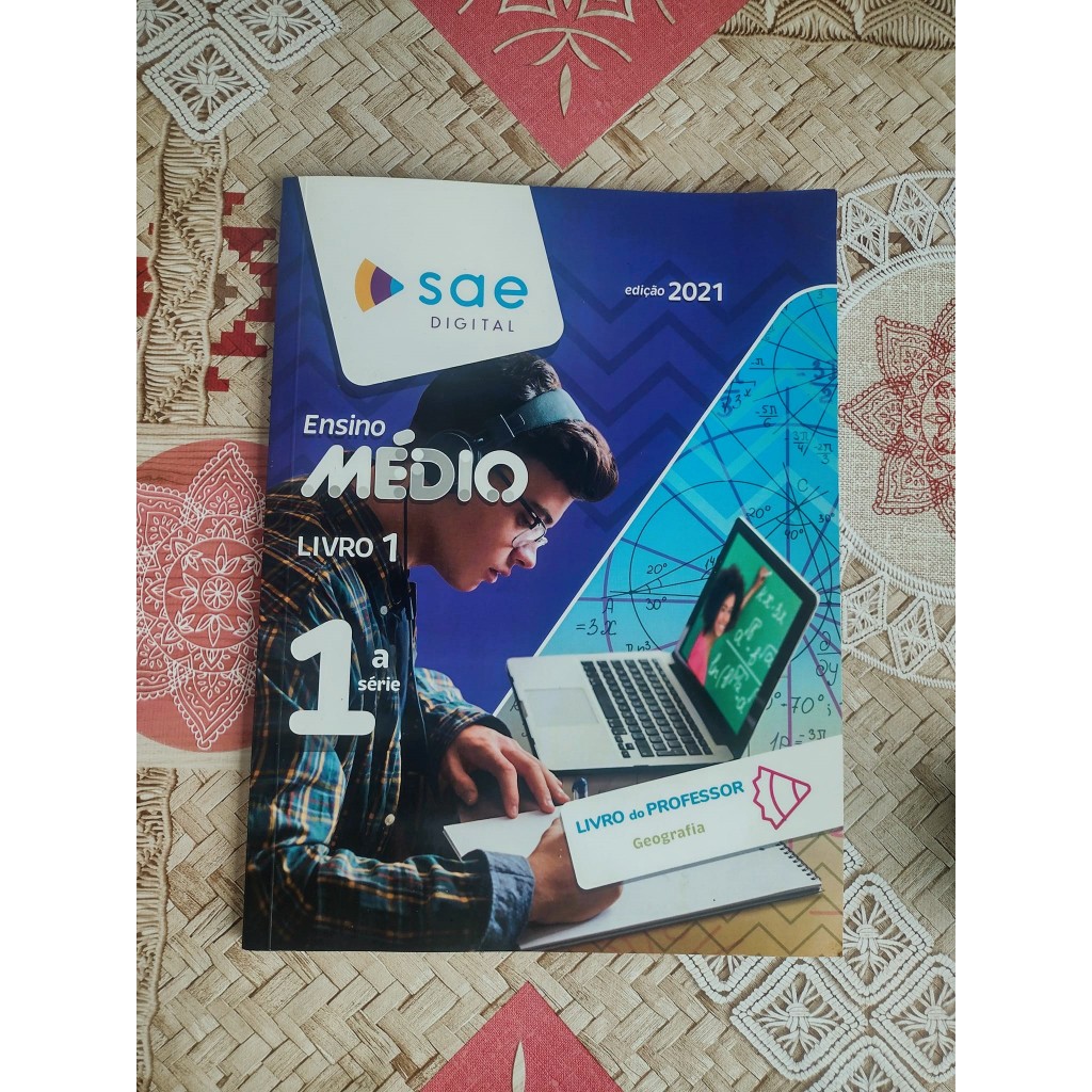 sae digital livro do professor geografia 1ª série ensino médio livro 1 ...