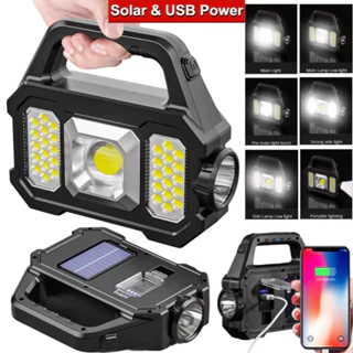 Lanterna solar Recarregável led À Prova D