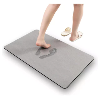 Tapete Antiderrapante Impermeavel Pedra Diatomacea 60x40cm