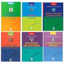 Coleção Serie Filosofar - O Príncipe / A Politica / A Republica / O Contrato Social