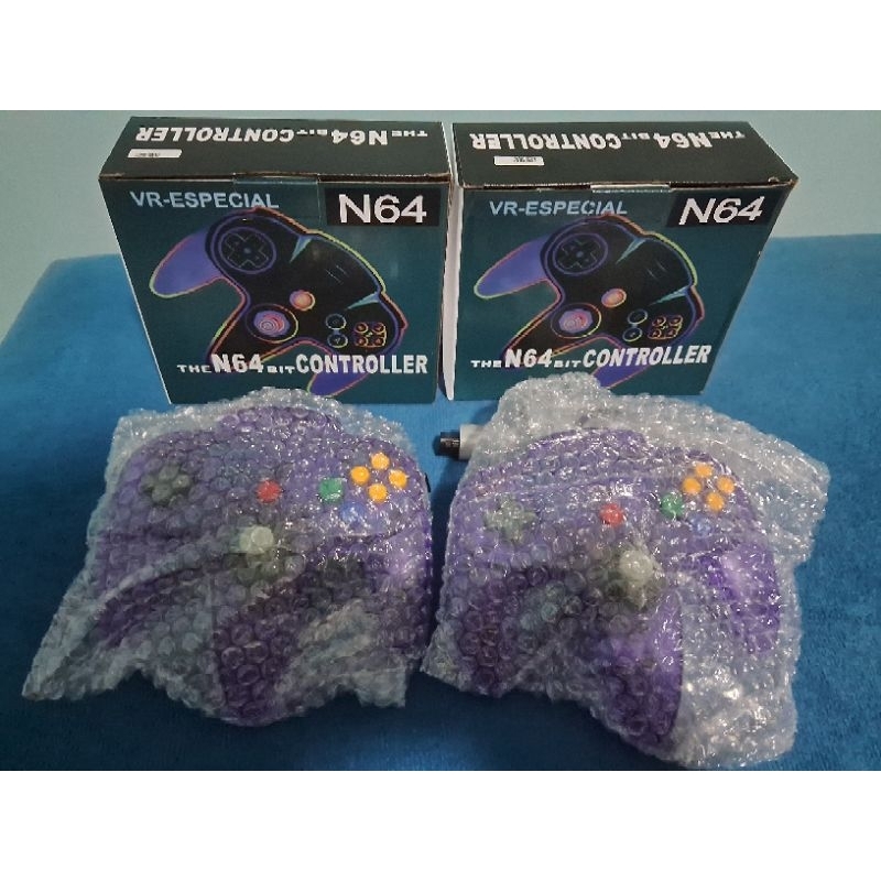 Controle Nintendo 64 Uva ( Roxo Translúcido ) novo na caixa