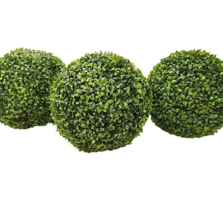 Best Artificial – Set di 4 palline di bosso artificiale Arte topiaria Erba 23