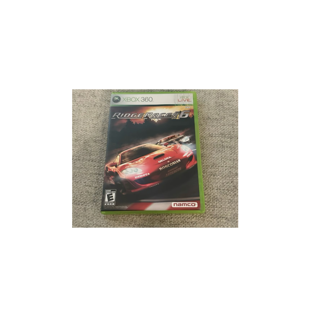 Ridge Racer 6 Pour Xbox 360 - Version PAL - Complet Avec Boîte Et Notice