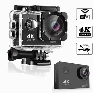 Câmera WIFI esportiva Full HD 4K à prova d'água