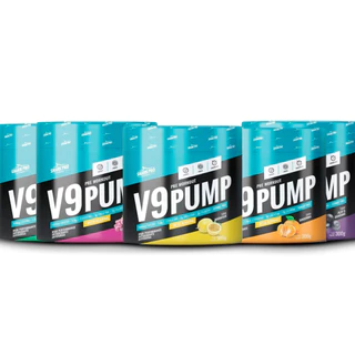 Pré Treino V9 Pump Shark Pro 300g Com Beta Alanina