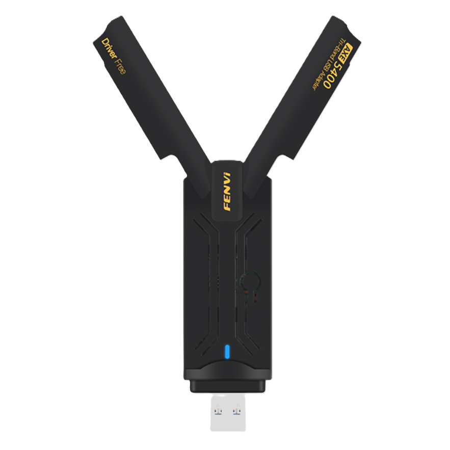 Adaptador Usb Wifi 6e Sem Fio Fenvi Axe5400mbps 6g/5g/2.4ghz RTL8832CU