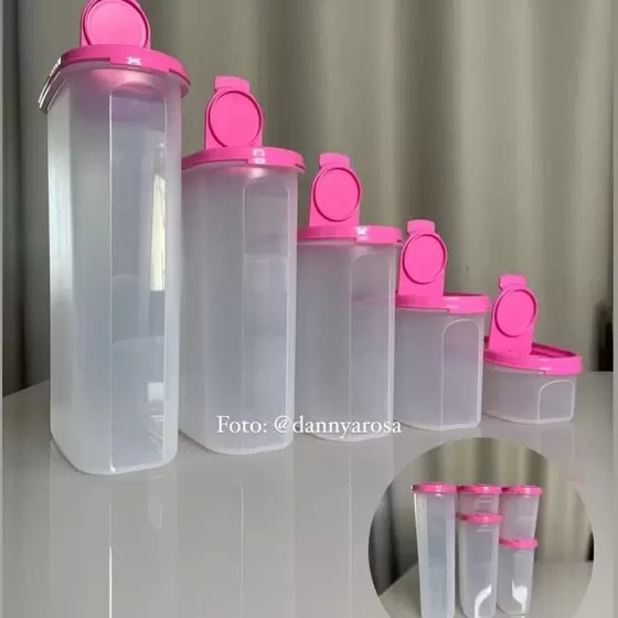 Kit modulares com 5 peças Tupperware | Shopee Brasil