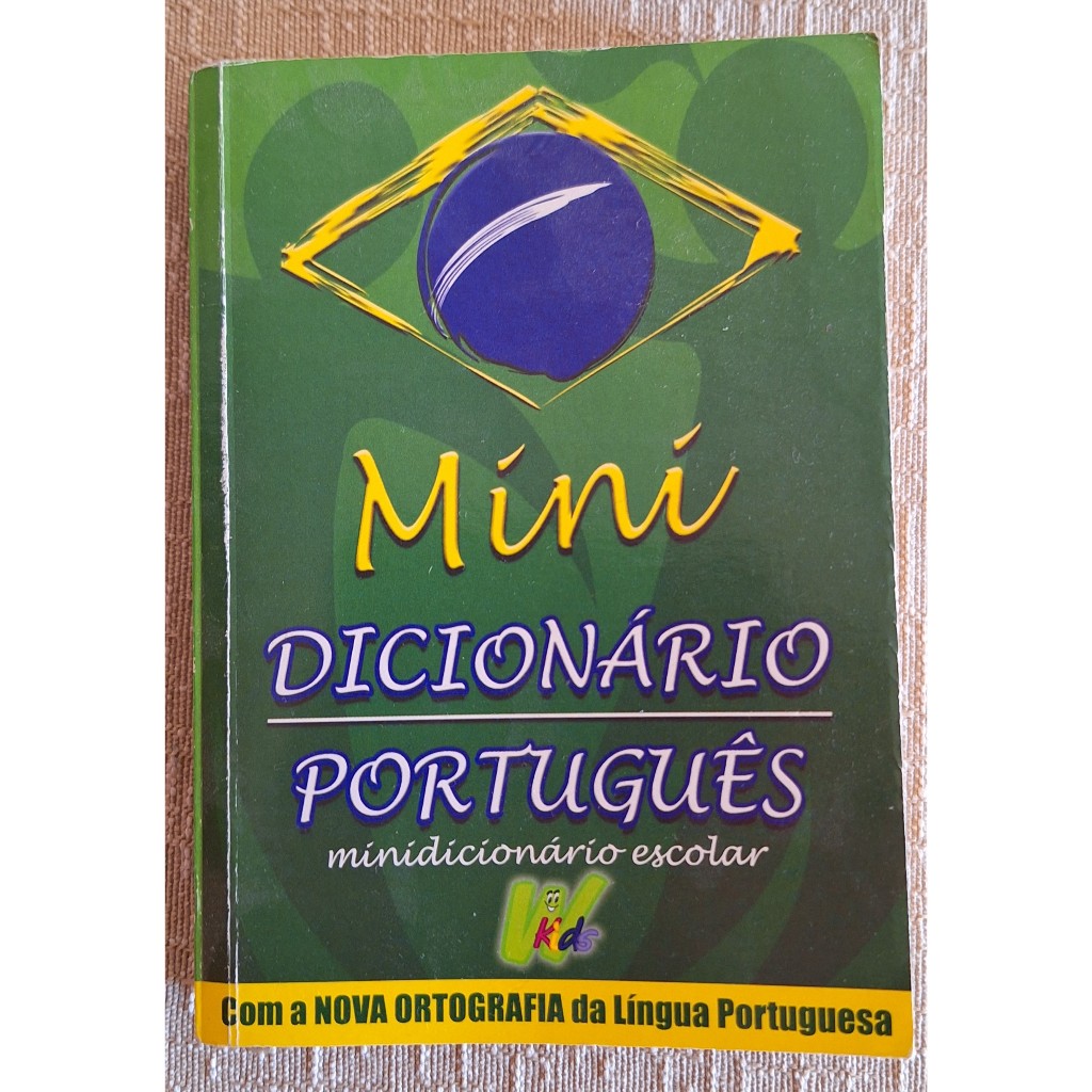 Mini Dicionário Português - WKids | Shopee Brasil