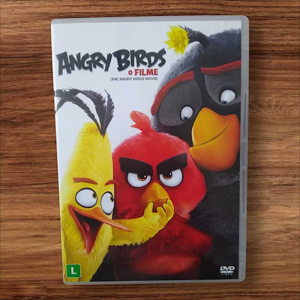 DVD Original Angry Birds - O Filme | Shopee Brasil