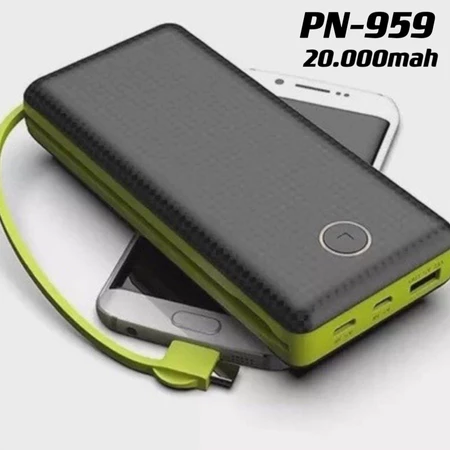 Carregador Portátil Bateria Power Bank 20000mah PN 959