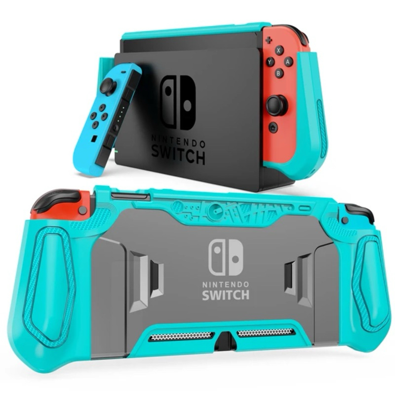 Case Capa Shell Tpu Grip Ergonômico Analógico Joycon Switch V1 v2 Padrão Premium