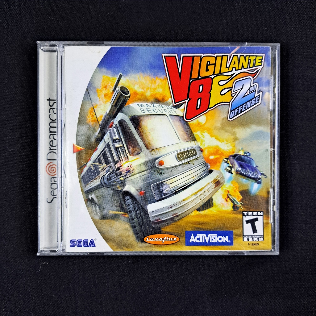 Vigilante 8 2nd Offense Original Completo Sega Dreamcast Shopee Brasil