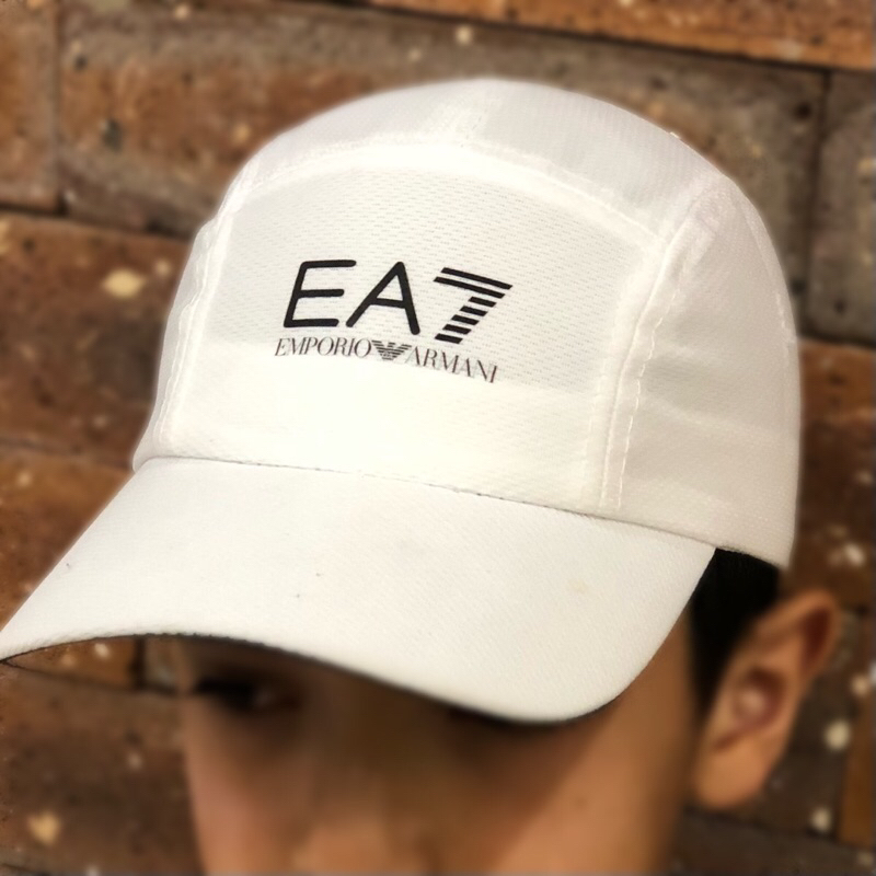 2 Bonés EA7 Arman1 Exchang3 Empório Arman1 Aba Curva Ajustável trap chapeu nik bos - LINHA PREMIUM