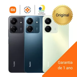 Xiaomi Redmi 13C com garantia smartphone celular original, 6,74",128GB