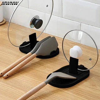 Tampa de pote de silicone multifuncional e suporte de armazenamento de espátula KL-1427