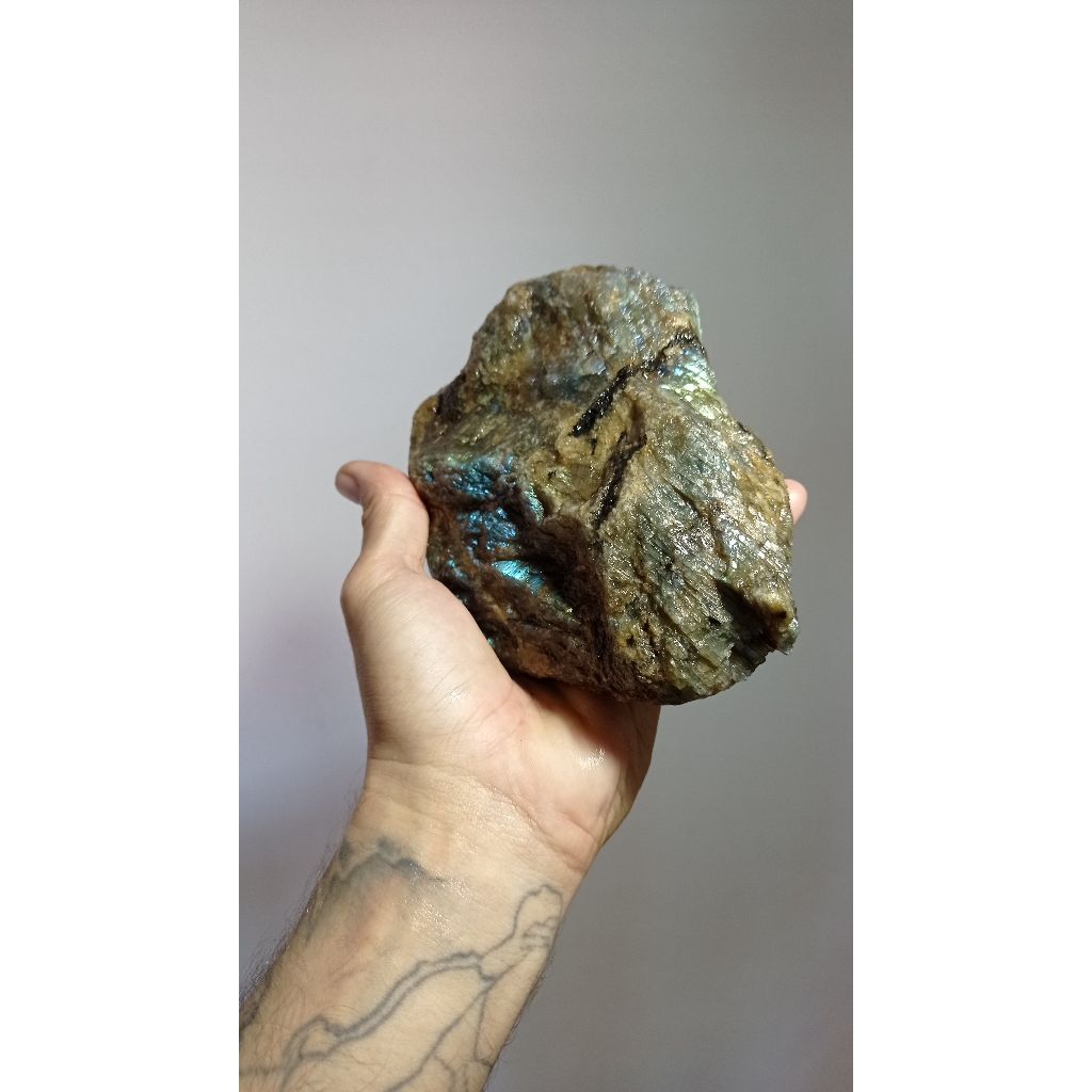 Labradorita Bruta 1.2 Kg (Canada)