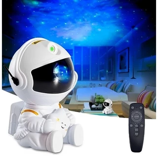 Mini Projetor De Luz, Estrela De Astronauta, Decoração Galáxia Luz De Luminária Girado Céu Estrelada