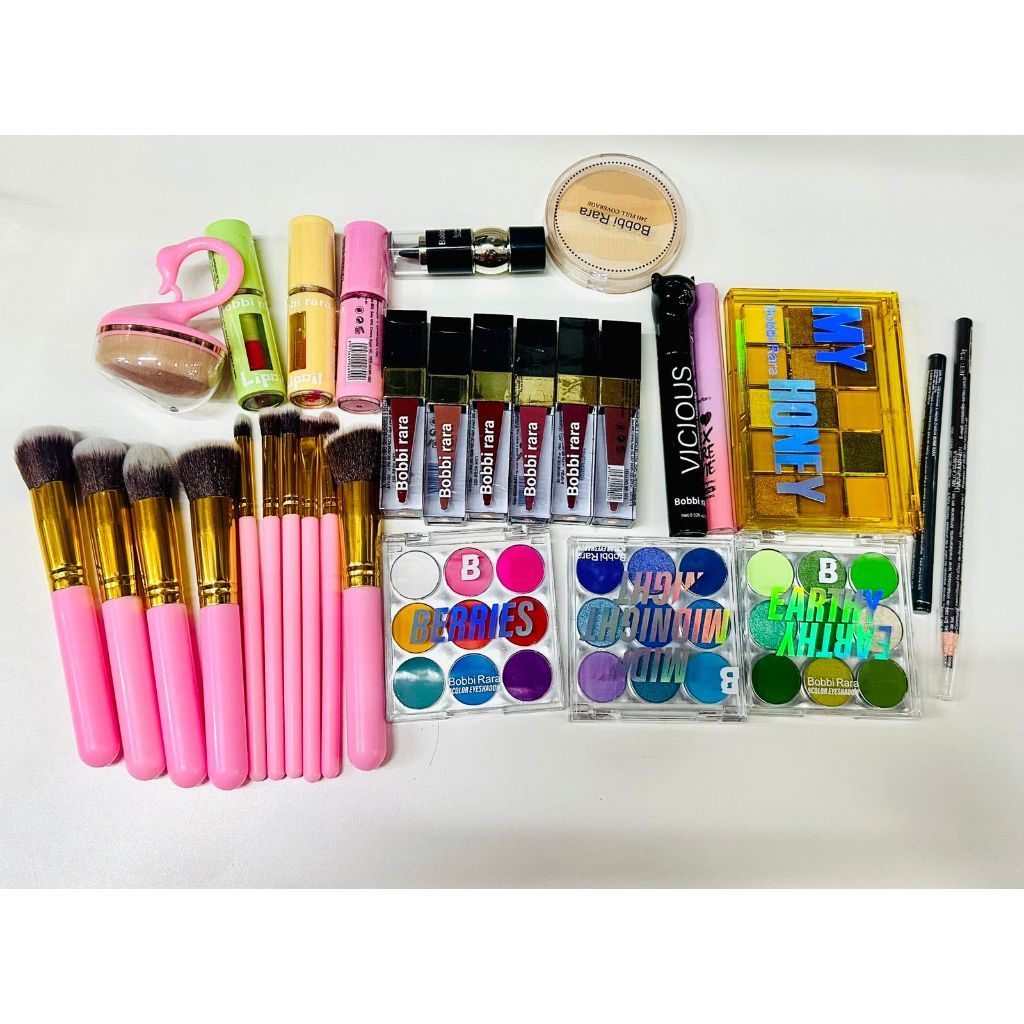 Kit maquiagem completo 30 itens maquiagem de ótima qualidade