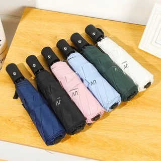 Sombrinha Guarda Chuva Masculina Feminina Dobrável guarda sol - Proteção UV - Várias Cores