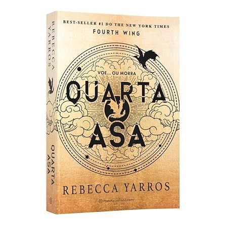 Livro - Quarta Asa (Fourth Wing), por Rebecca Yarros - Melhora o Preço
