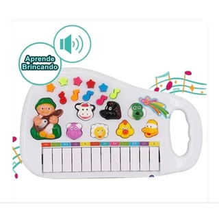 Teclado Piano Animal Com Som De Bichos em Oferta na Shopee