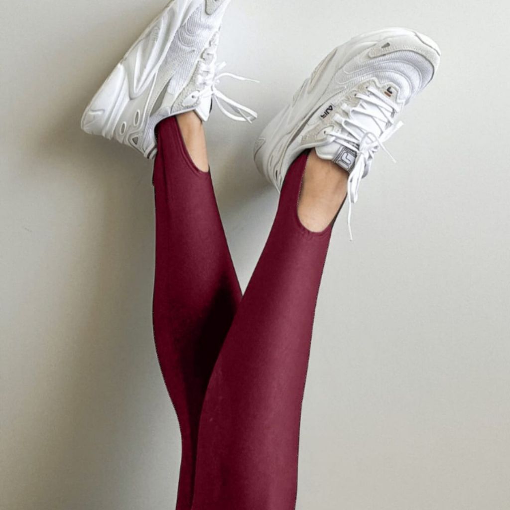 Legging de Pézinho Feminina Malha Poliamida