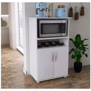 Gabinete Balcão Suporte de Microondas Multiuso