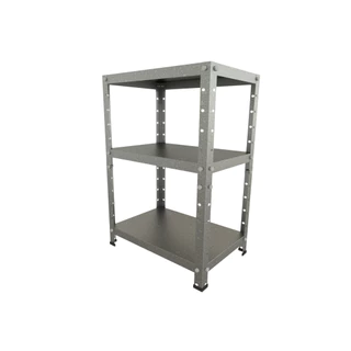 Armário de Aço Compacto com 3 Prateleiras - Capacidade 45kg - 65cm x 45cm x 30cm