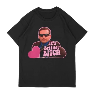 Camiseta Unissex Estampa Serie The Office Its Britney Bitc Michael Scott