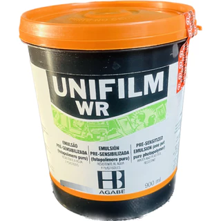 Emulsão Unifilm WR pre sensibilizada pronta