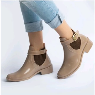 Bota Feminina Galocha Colorida Impermeável Inverno Promoção