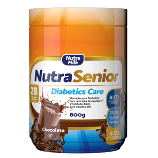 Nutra Senior Adulto 50+ ZERO AÇÚCAR Complemento Alimentar 800gr