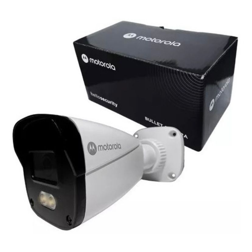 Camera Bullet Full Color Motorola 2mp