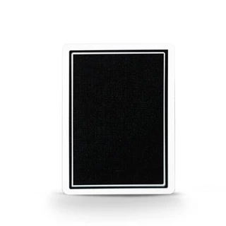 Baralho Pure Noc Black New Edition - Versão Sem Marcas no Dorso (Unmarked) Poker Cardistry