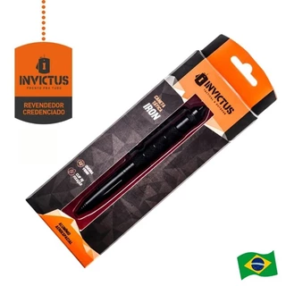 Caneta Tática Iron Invictus ponta de Tungstênio ORIGINAL
