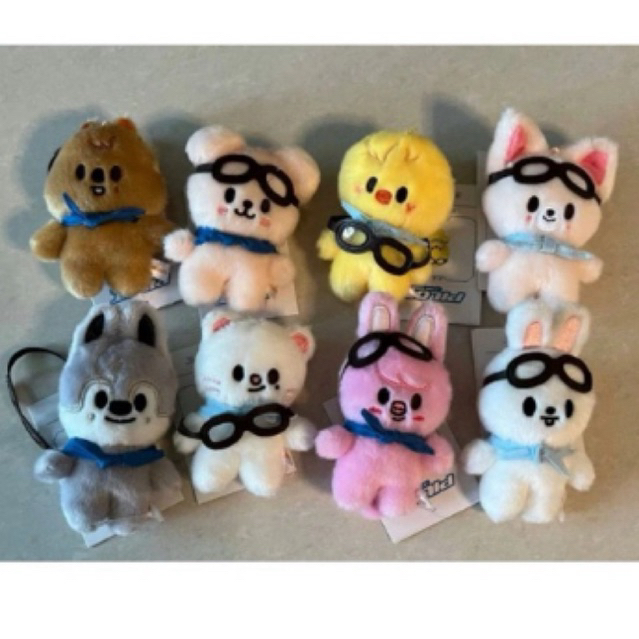 Pelucia SKZOO Pilot Vers. Mini STRAY KIDS Fanmade (Ler