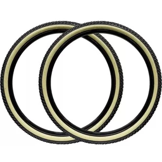 Par de Pneu Aro 29x2.10 Faixa Bege 54-622mm Paco Nomad