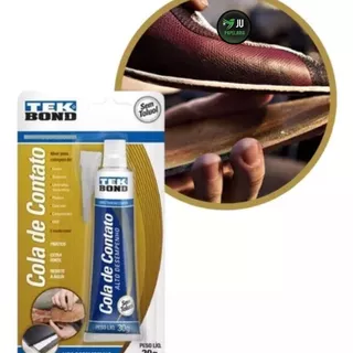 Cola De Contato Para Sapato/couro /madeira/borracha 30g Blister Tek Bond