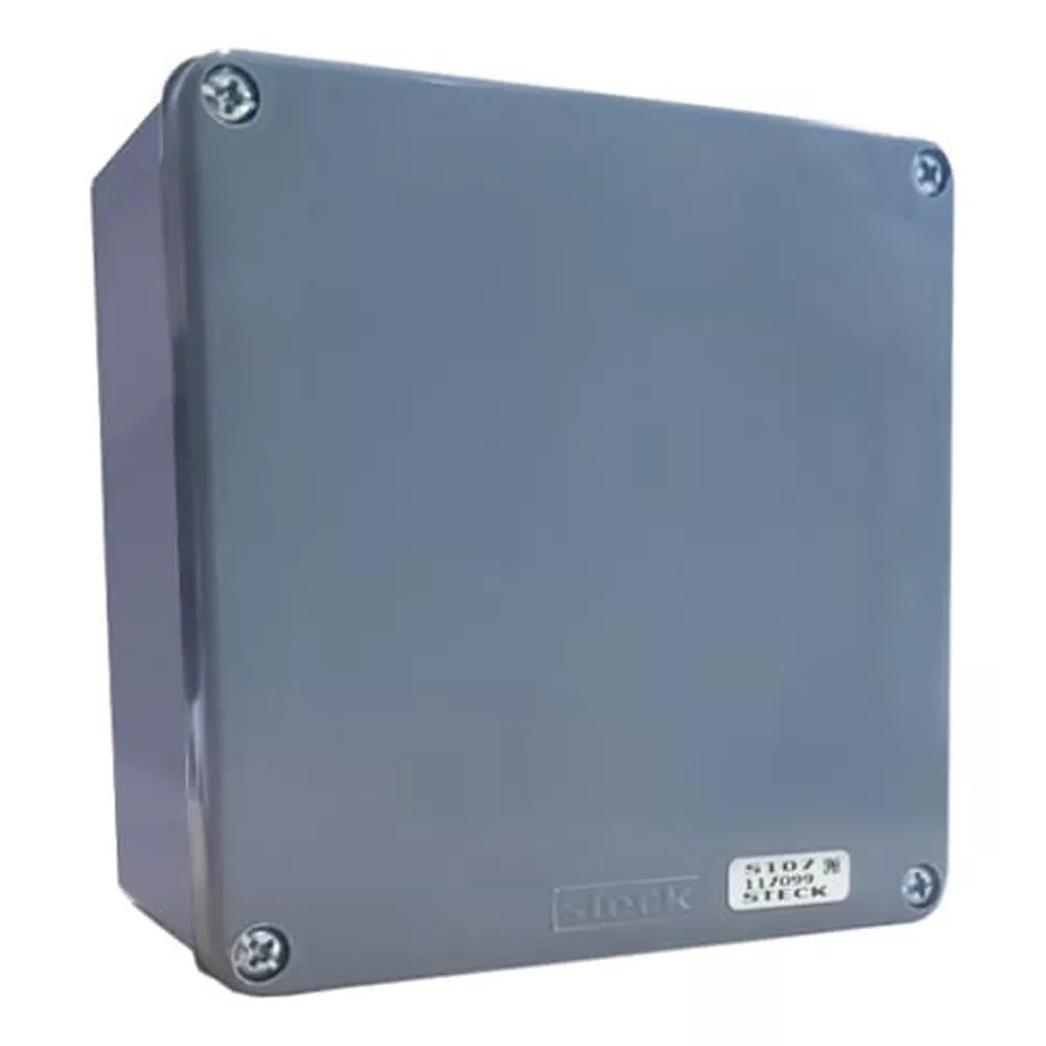 Caixa De Distribuicao Sobrepor Pvc Sem Embutes Ip65 Steck | Shopee Brasil