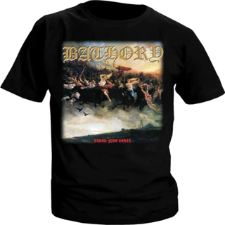 Camiseta Bathory - Blood Fire Death