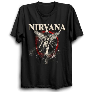 Camiseta Nirvana, Camiseta Rock, Camiseta Rock