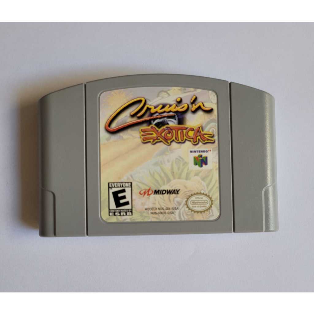 Cruis'n Exotica for Nintendo 64 shops