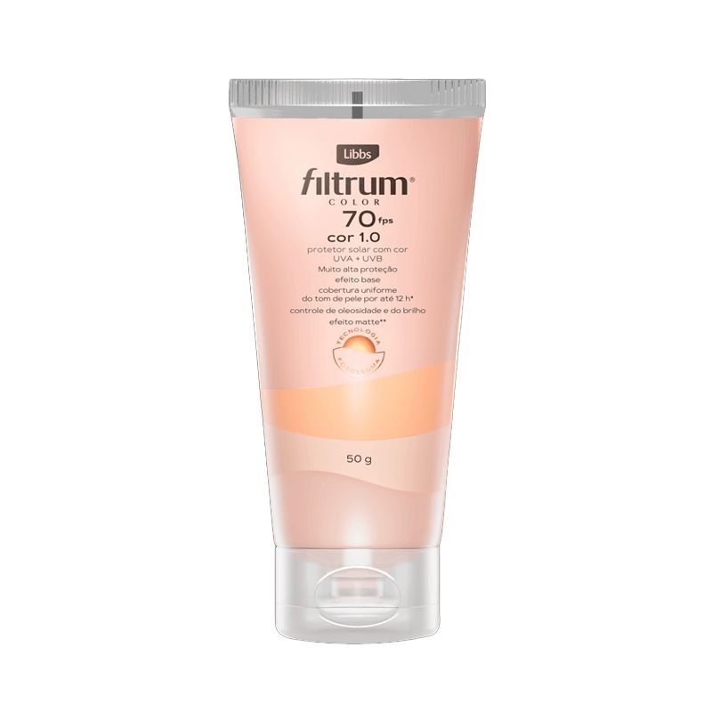 Protetor Solar Facial Filtrum Color FPS70 | Shopee Brasil