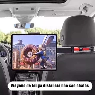 Telescópica Traseira Do Carro Travesseiro Suporte Telefone Tablet De Assento Traseiro Encosto De Cabeça Montagem