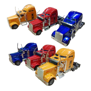 Miniatura Caminhão Carroceria Carreta Super Truck De Ferro