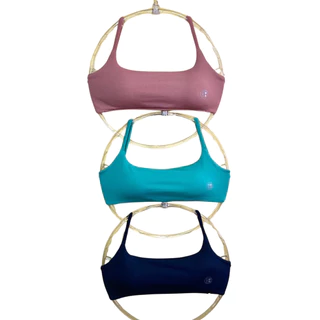 kit 3 Tops Faixa, Esportes, Yoga, Musculação, Atividades ao Ar Livre, Praia, Academia, Vestimentas Esportivas, Tops Esportivos com bojo removível, Alta Qualidade, Preço Acessível