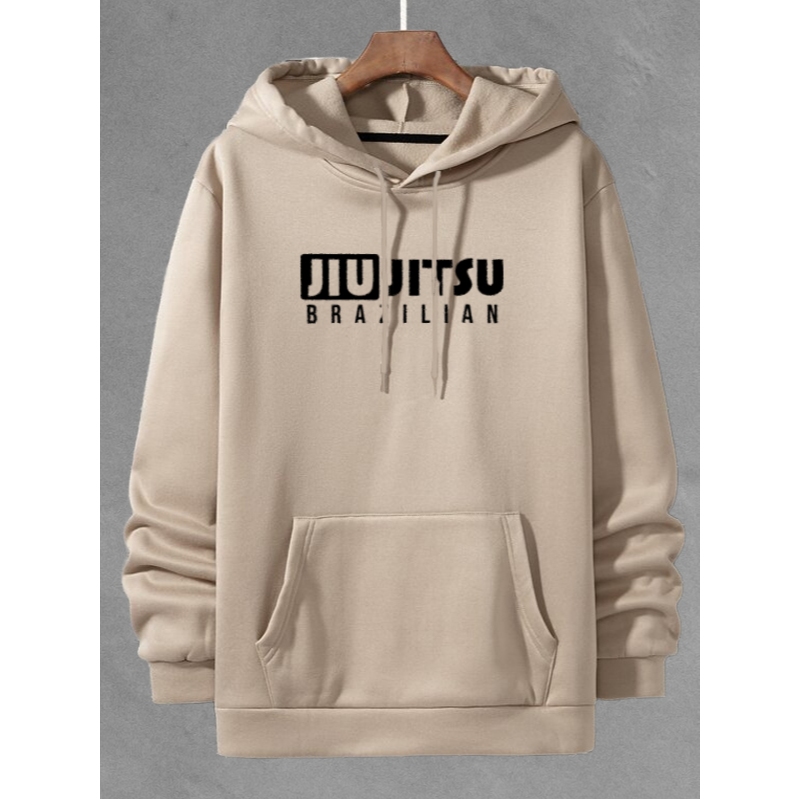 Moletom Canguru Unissex Jiu Jitsu Feminino e Masculino Blusa de