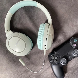 Fone Sem Fio Bluetooth Headphone bluetooth Headset Gamer Led RGB com cabo p2 Kimaster K25