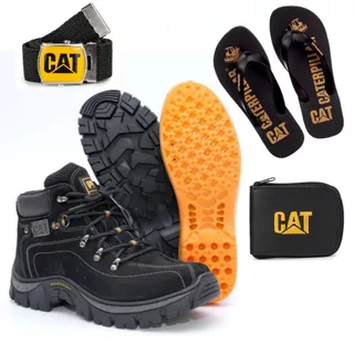 Kit Com 3 Peças + Bota Caterpillar